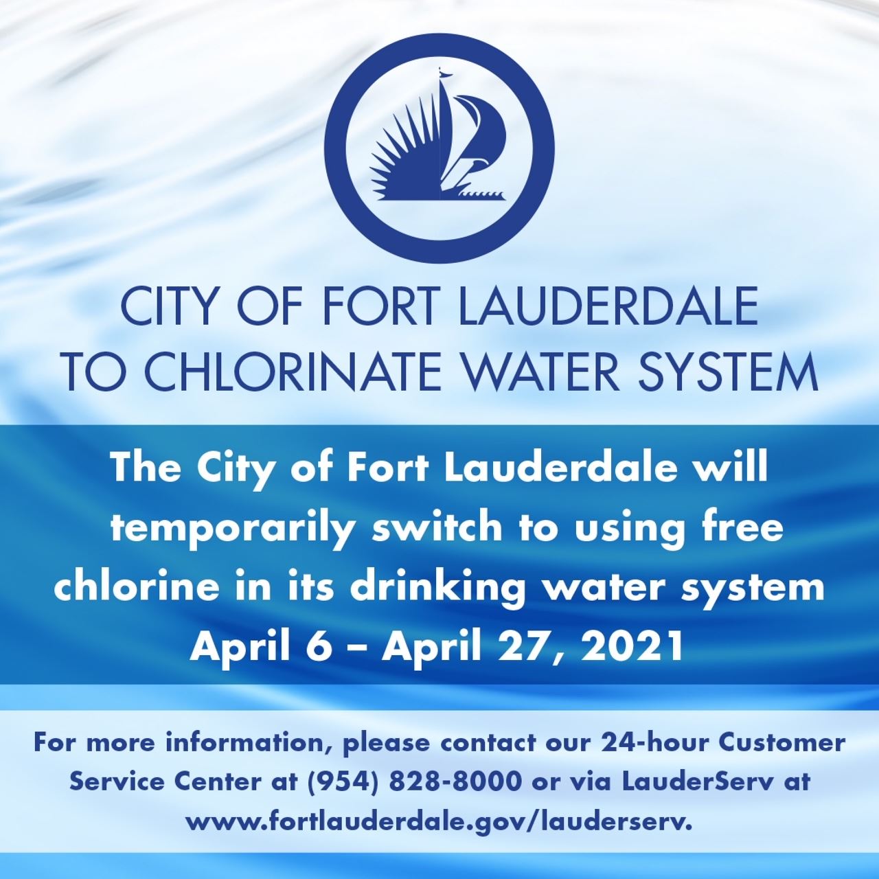 Water Chlorination April 2021 Flyer