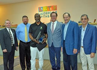 Employee Mike Walker Honored By Town Commission For 25 Years Of Service