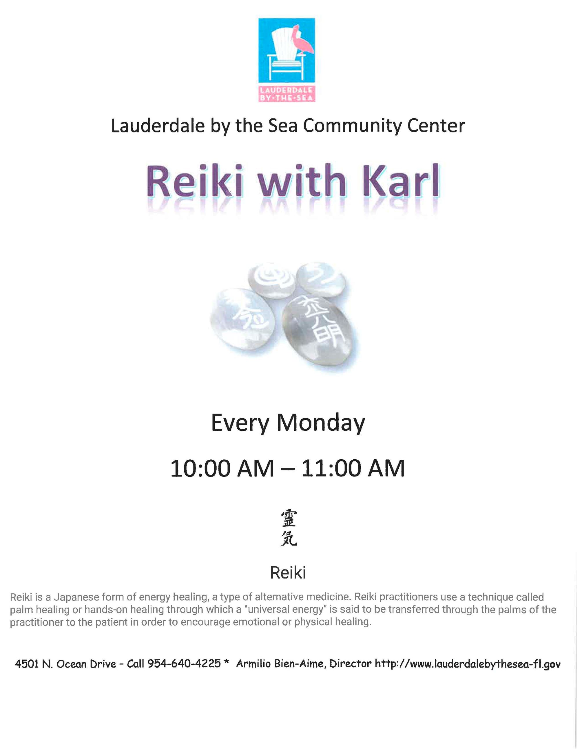 Reiki with Karl