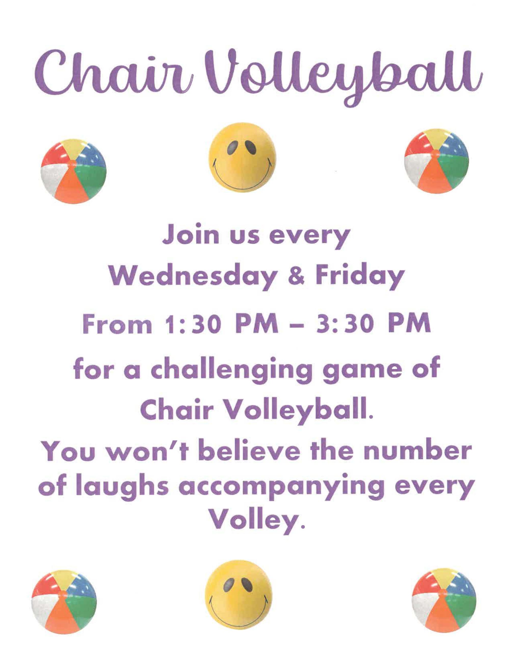 Chair Volleyball