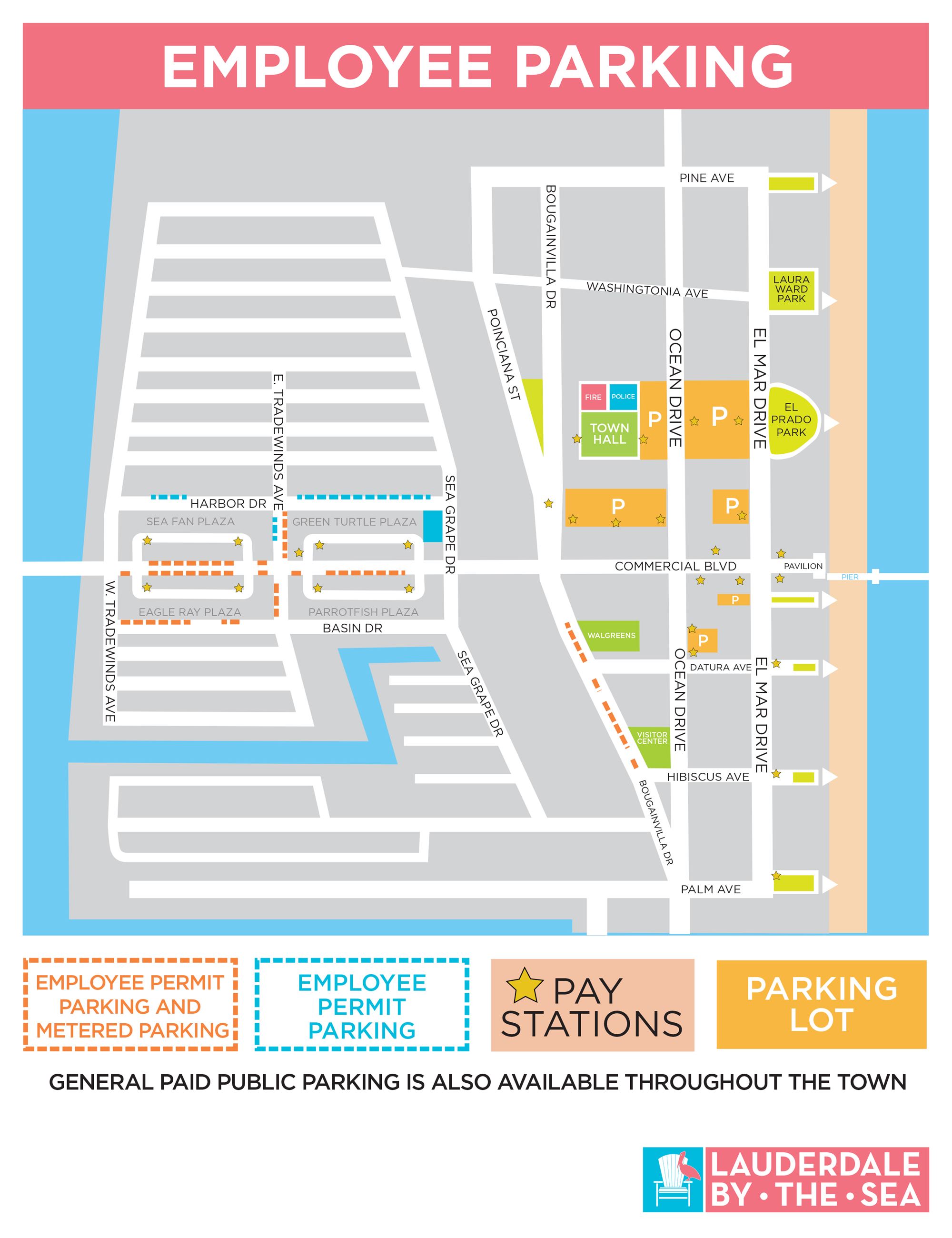 LBTS Employee Parking Map