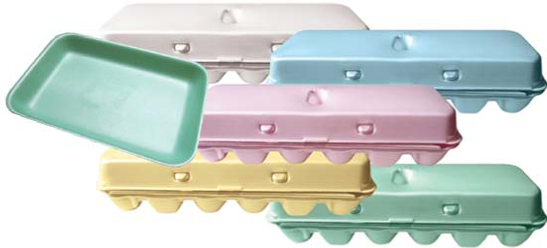 combined foam and egg carton photo